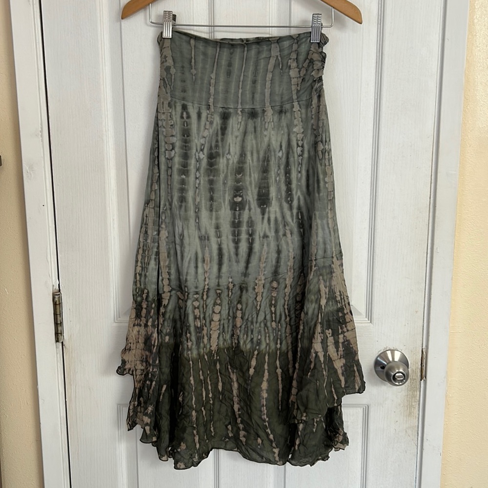 Tie dye skirt